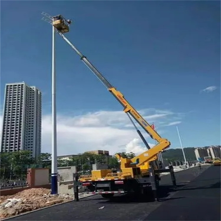 宁波维修路灯的曲臂升降车出租